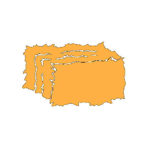 Straw Bale Horse Sticker by NordenMfg