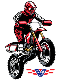 VetMX motocross veteran vetmx veteranmx Sticker