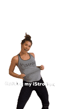 Workout Tess Sticker by Sara Copp