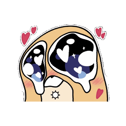 Platypus Love Sticker