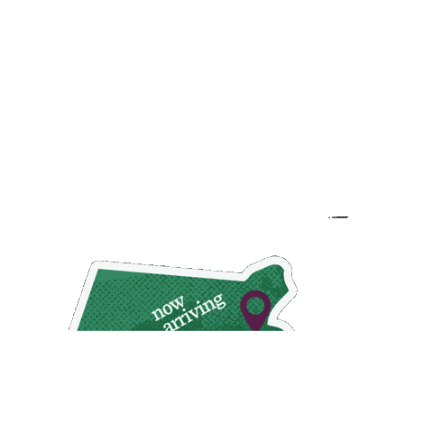 Arriving Commuter Rail Sticker by gykantler