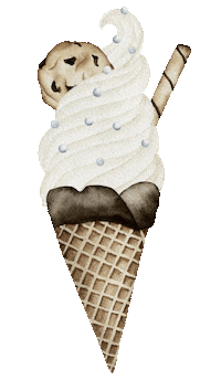 Ice Cream Summer Sticker