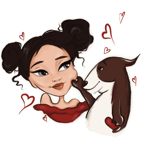 Dog Love Sticker