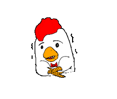 Sick Bird Sticker