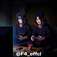 Brotherhood Itachi Vs Sasuke GIF