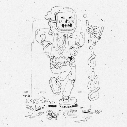 Skull Jig GIF by Tim Beckhardt Find & Share on GIPHY