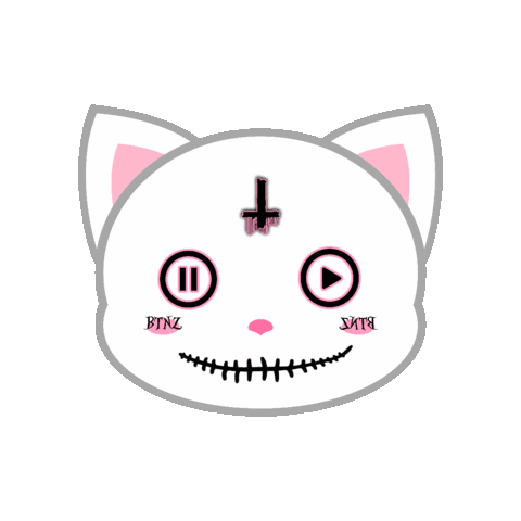 Cat Squad Sticker by Casanova Records