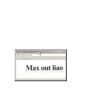 Kineticsg Max Out Liao Sticker by Kinetic Singapore