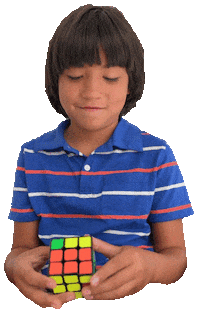 Matty Rubiks Cube Sticker by foodbabyny