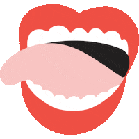 Talking Red Lips Sticker by badassfemme