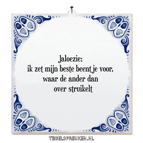 Nl Spreuk Sticker by Tegelspreuken.nl