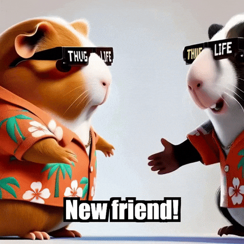 Happy Friend GIF by Guinea Gambino