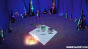 jump monster GIF by Pugatory