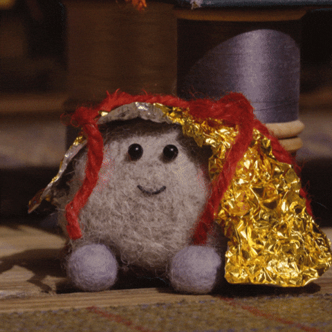 tweedyandfluff love cute christmas excited GIF