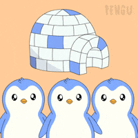 Saluting Lets Go GIF by Pudgy Penguins