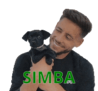 Simba Sticker by Alex Moreno