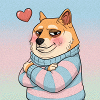 Shiba Inu Love GIF by Doge Pound