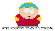 Where Are You From Eric Cartman Sticker by South Park
