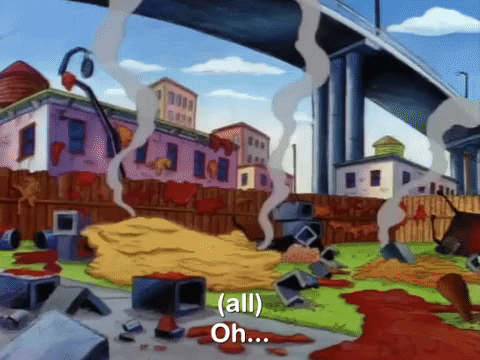 hey arnold nickelodeon GIF