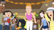 Dragging Rick And Morty GIF by Adult Swim