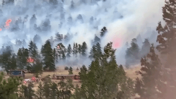 Evacuations Ordered as Kruger Rock Fire Threatens Homes in Estes Park, Colorado