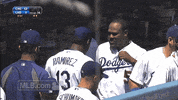los angeles dodgers baseball GIF by MLB