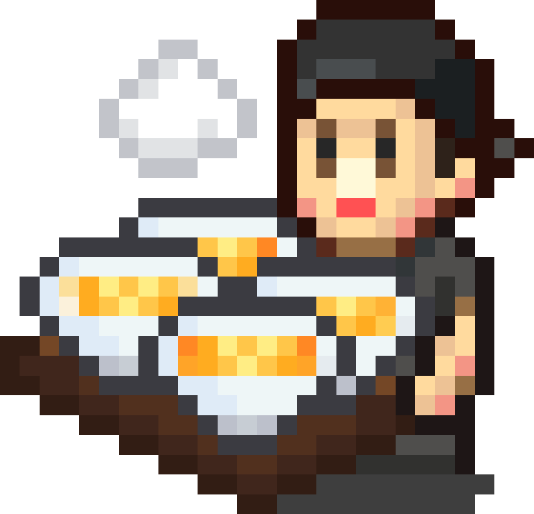 8Bit Ramen Sticker