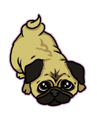 Dog Food Sticker by Livia Farkas @ urban:eve