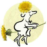 Halloween Flower Sticker