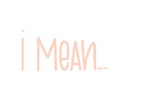 Words I Mean Sticker