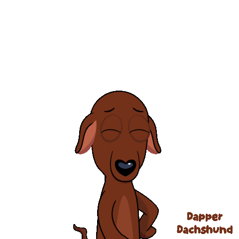 Dog No Sticker by VeeFriends