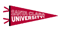 Santa Clara Broncos Jesuit Sticker by SantaClaraUniversity