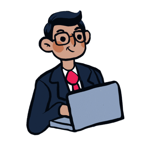 Work Danny Sticker