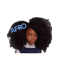 Black Girl Magic Natural Hair Sticker by Charli Gurl