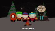 scared eric cartman GIF by South Park 