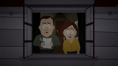 reading talking GIF by South Park 