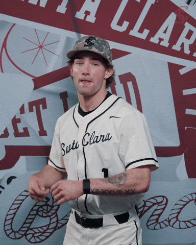 Bronco Baseball GIF by Santa Clara Broncos