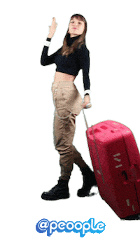 viajar bye bye Sticker by Peoople