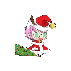 Santa Claus Christmas Sticker