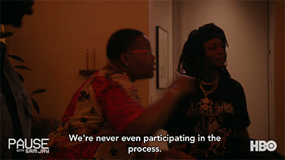 Pausewithsamjay GIF by HBO