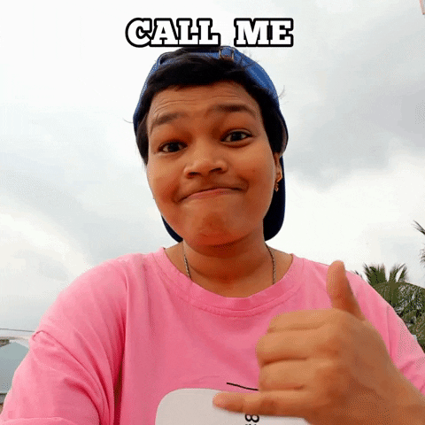 Call Me Hello GIF