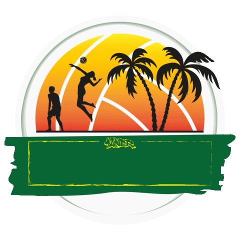 12ndr00 giphyupload beach series beachvolleyball Sticker