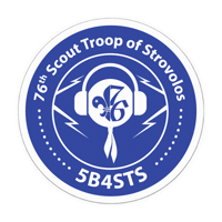 Radio Jota Sticker by 76th Scout Group Strovolos - 76 Scouts