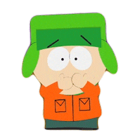 Kyle Broflovski Laughing Sticker by South Park
