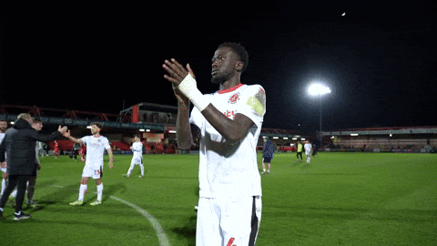 League Two Celebrations GIF by Fleetwood Town Football Club