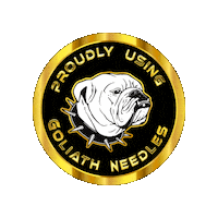 Dog Tattoo Sticker by Goliath Needles