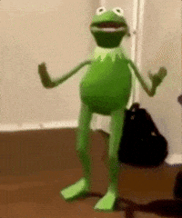 Kermit Dancing GIF