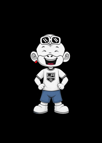Dead Laughing La Kings GIF by Zhot