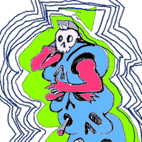 Art Loop Sticker by Dax Norman
