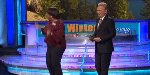 jump for joy win GIF by Wheel of Fortune